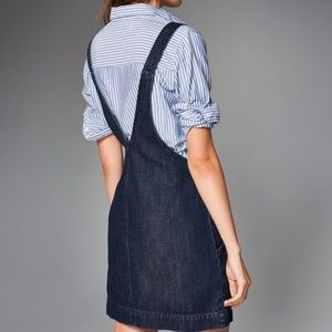 Overall dress by abercromvie and fitch pinafore